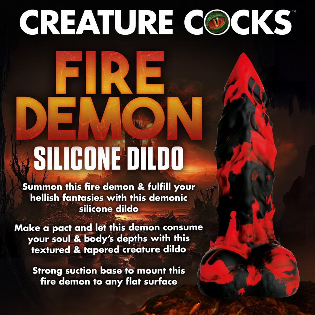 Creature Cock - Fire Demon