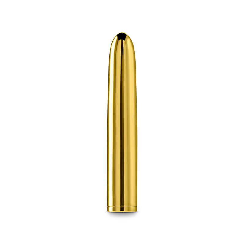 Chroma Metallic Rechargeable 7inch Vibe - Gold