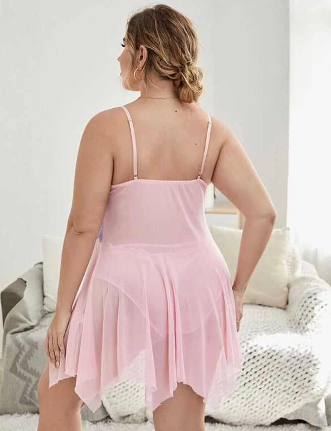 Unicorn's Kiss Baby Doll & Panties - Pink