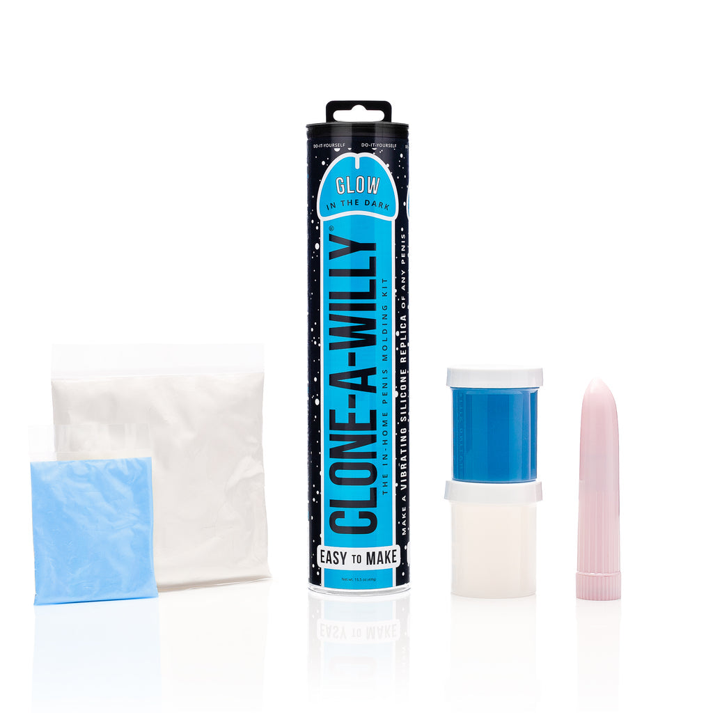 Clone A Willy Kit - Glow In The Dark Blue