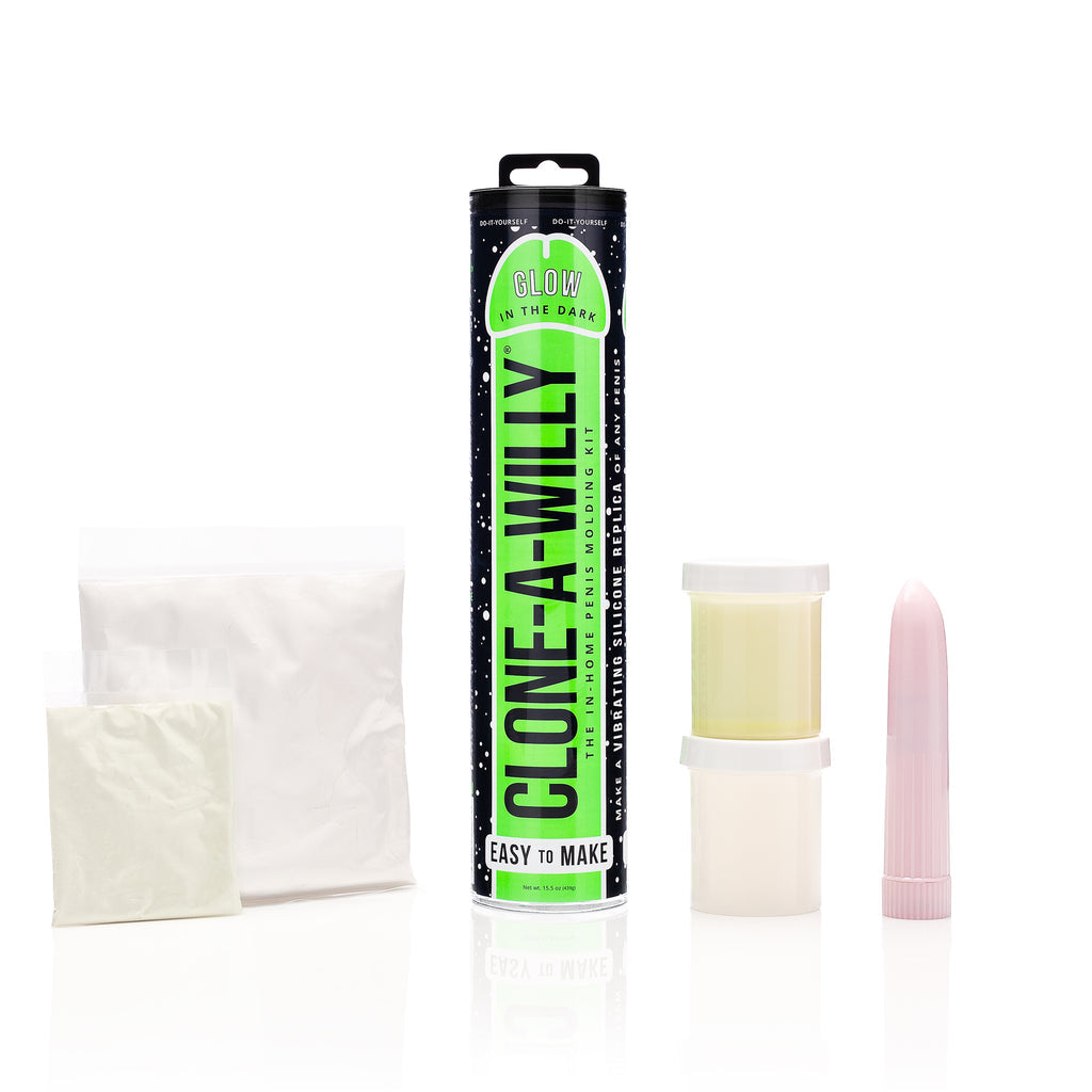 Clone A Willy Kit - Glow In The Dark Green