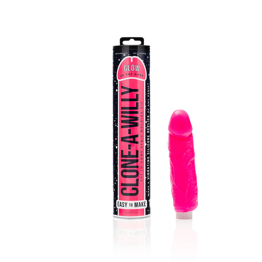 Clone A Willy Kit - Glow In The Dark Pink