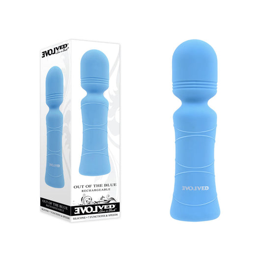 Evolved Out Of The Blue Mini Wand Massager