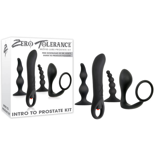 Zero Tolerance - Intro To Prostate Play 4 Piece Kit