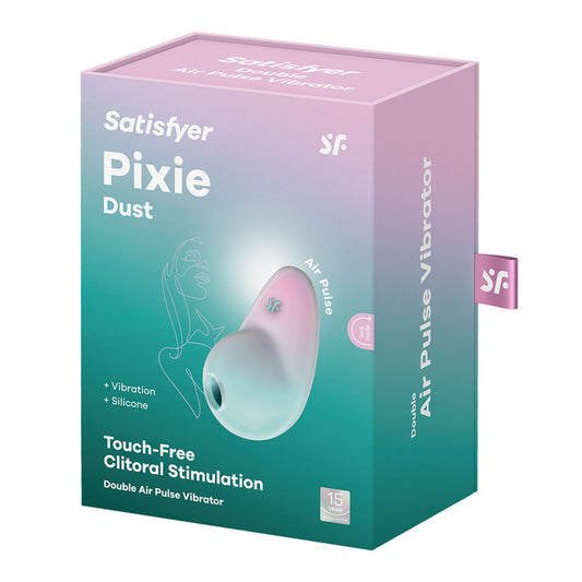 Satisfyer Pixie Dust Vibe - Mint/Pink