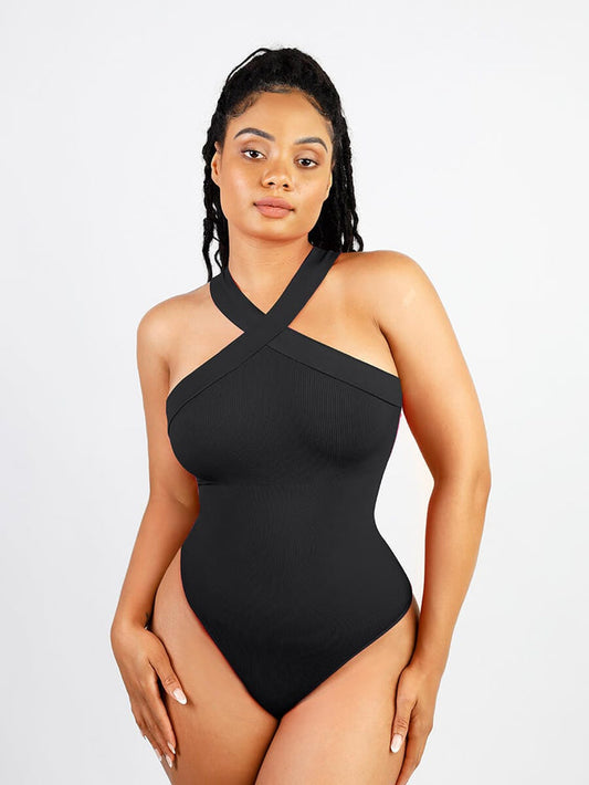 Lomani Seamless Shaper Bodysuit - Black