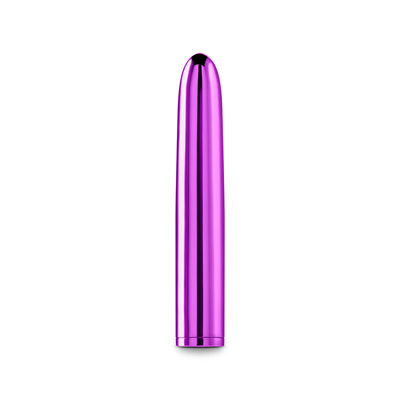 Chroma Metallic Rechargeable 7inch Vibe - Purple