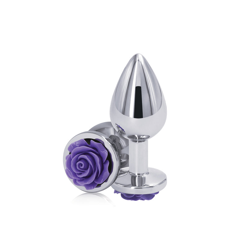 Rear Assets Small - Silver / Purple Rose
