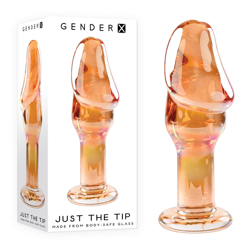 Gender X - Just The Tip Glass Massager Plug