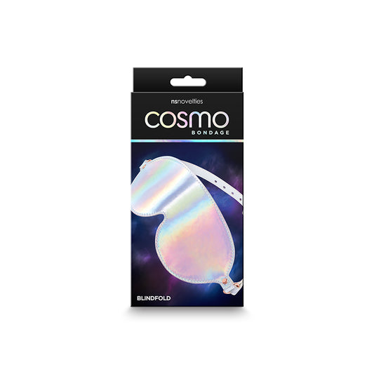 Cosmo Bondage Holographic Blindfold - Rainbow