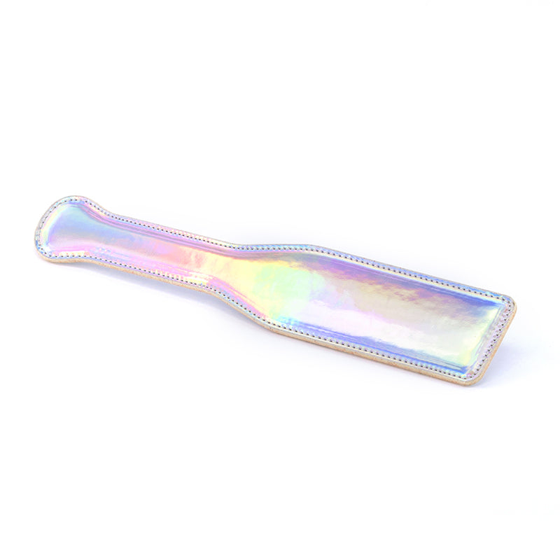 Cosmo Bondage Holographic Paddle - Rainbow