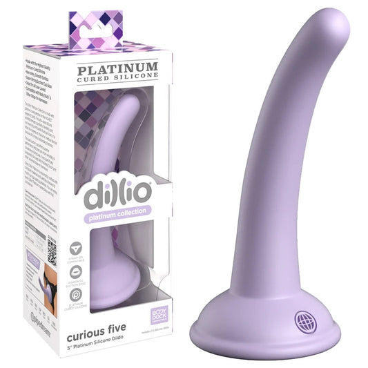 Dillio Platinum Curious Five 5Inch - Purple