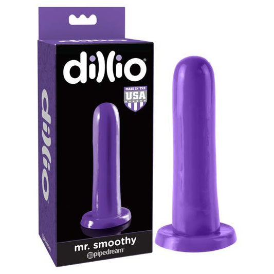 Dillio Mr Smoothy 5Inch Dong - Purple