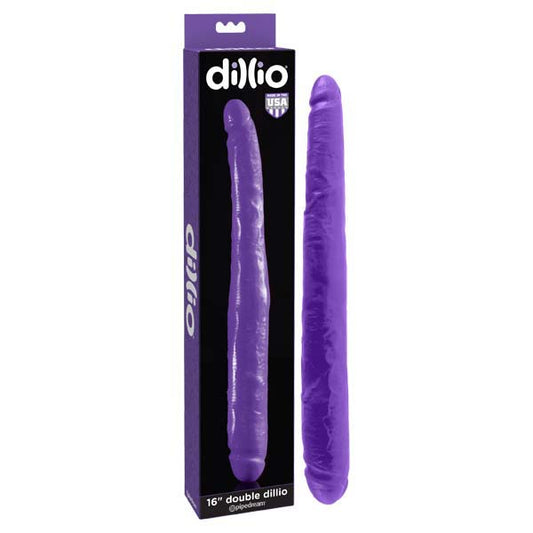 Dillio 16Inch Double Dong - Purple